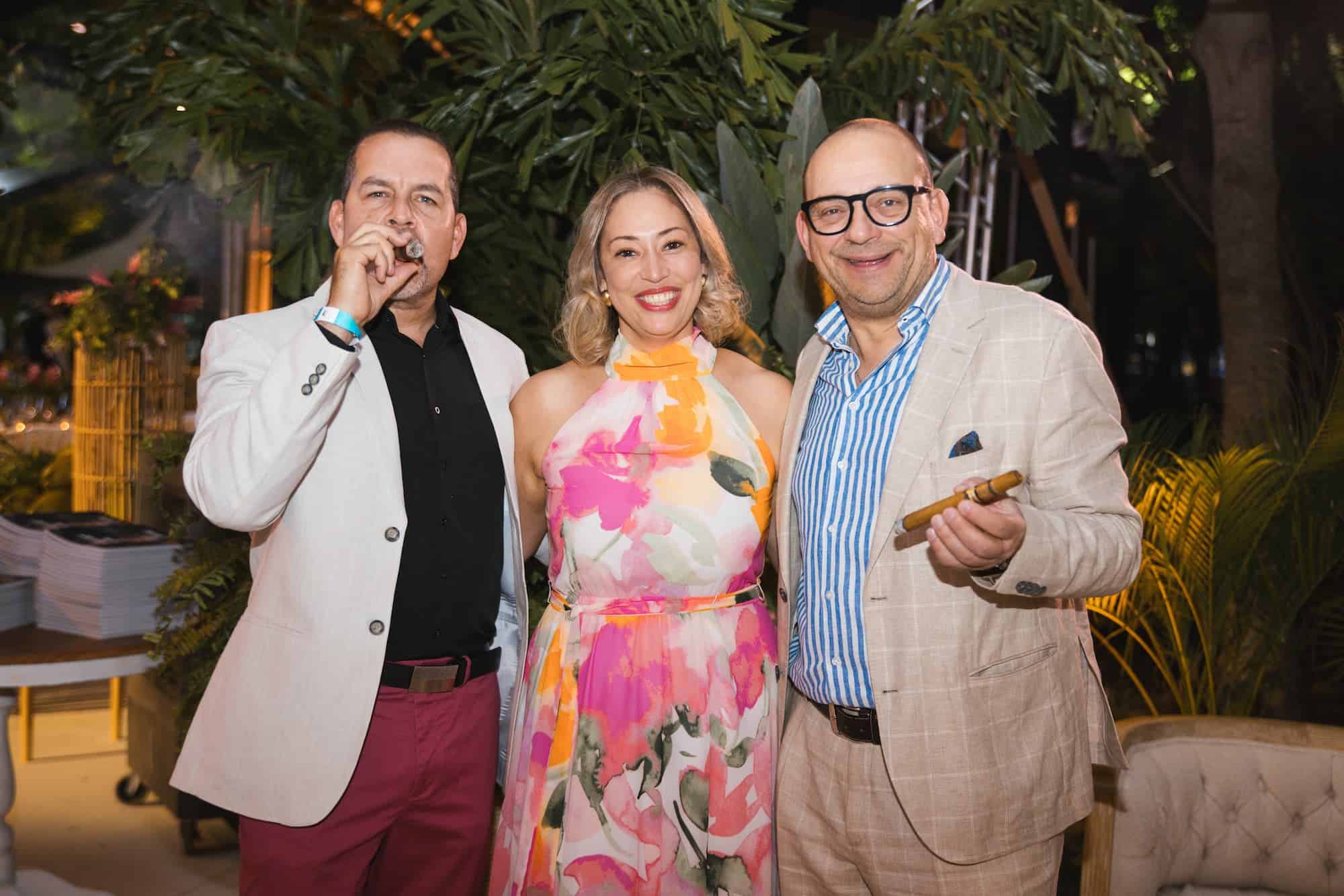 Yuri Guillén, Giselle Torres y Thomas Strickrock.