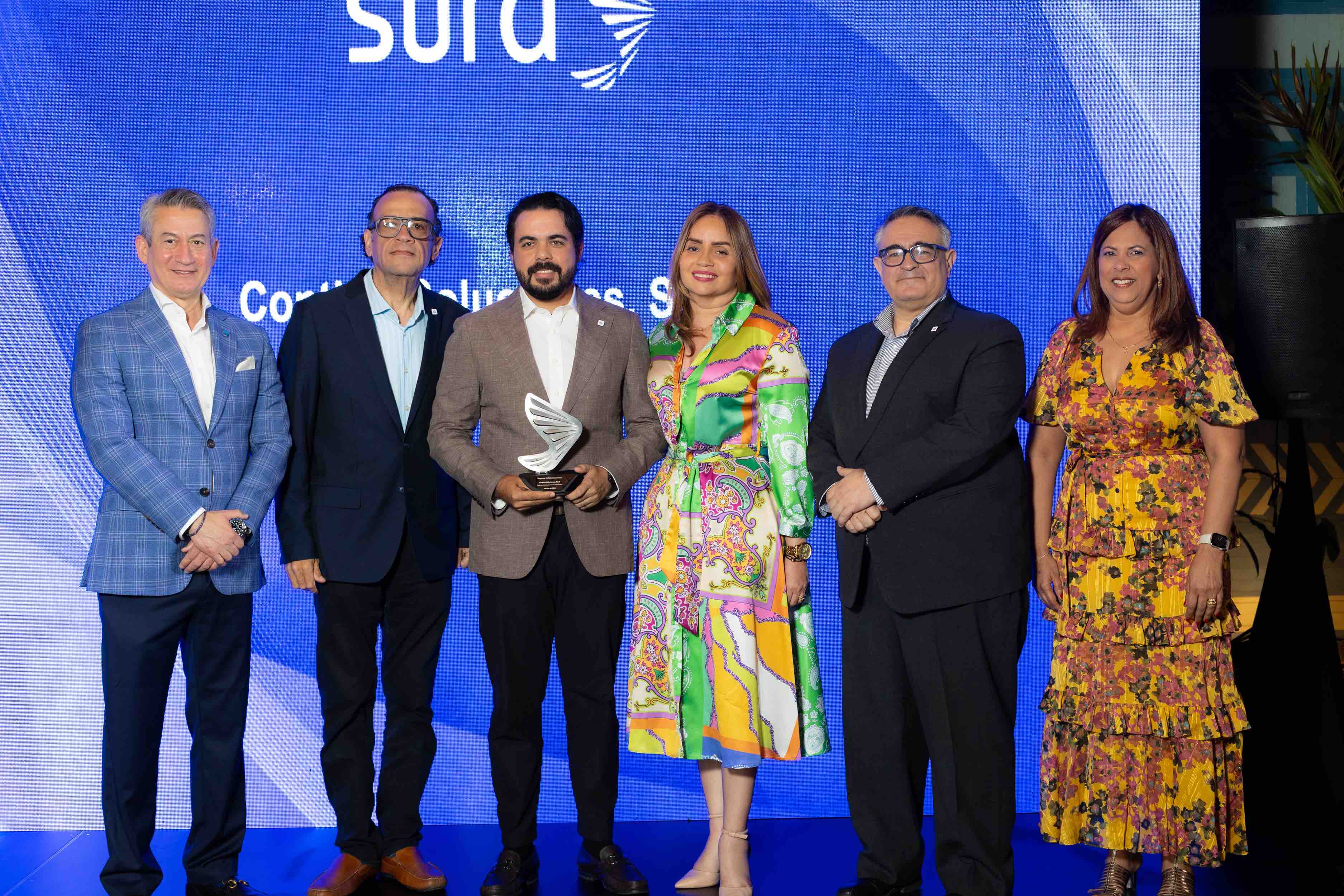 James Garcia, Ismael Méndez, Miguel Pimentel, Rosselyn Peña, Luis Pablo Fernández y Arelis Polanco
