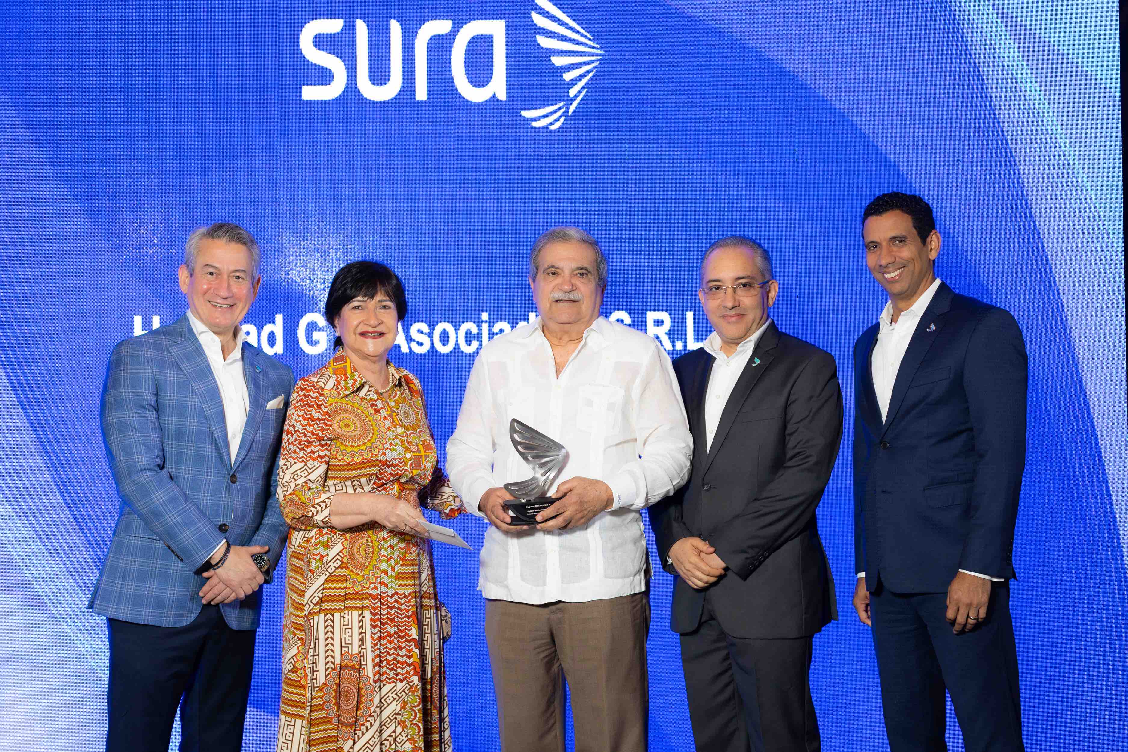 James García, Yudelka Pérez, José Haddad, Juan Carlos Peña y Gabriel Mancebo.