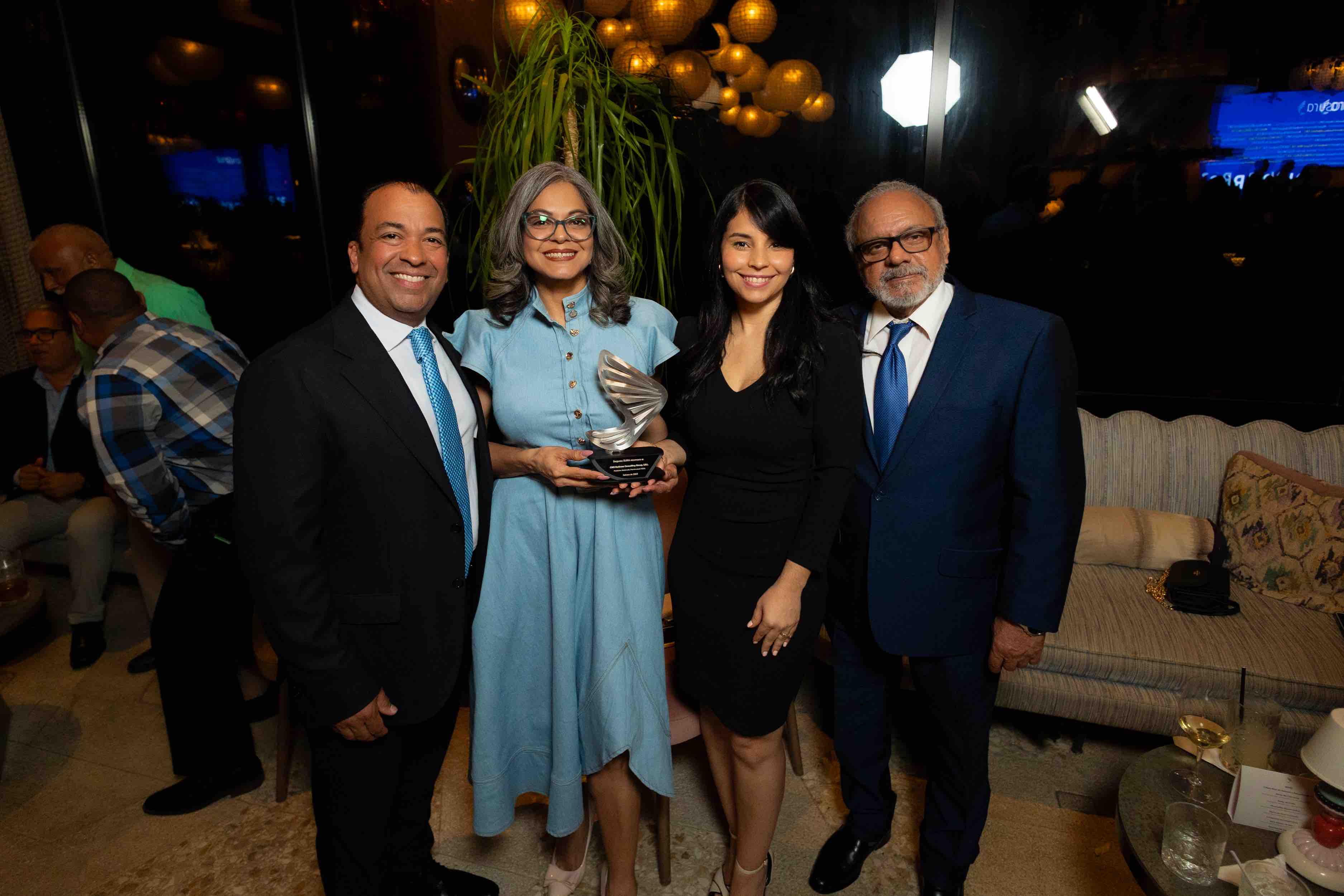 José Cabreja, Ingris Pino, Belkis Herrera y Manuel Suero.