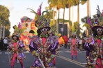 Comparsas y personajes imponen su creatividad y entusiasmo en Carnaval del Distrito Nacional