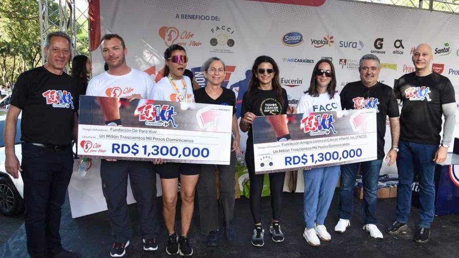 Soranyi Rodr&iacute;guez y Jilberto Santana ganan Carrefour 10K