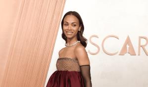 Los detalles del look ganador de Zoé Saldaña en los Óscar