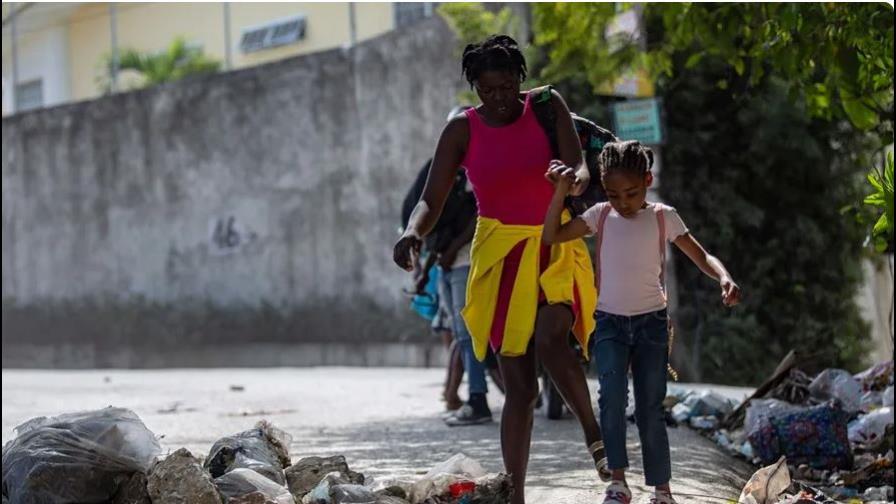 Uno de cada tres menores desplazados en Haití tiene 5 años o menos, según ONG