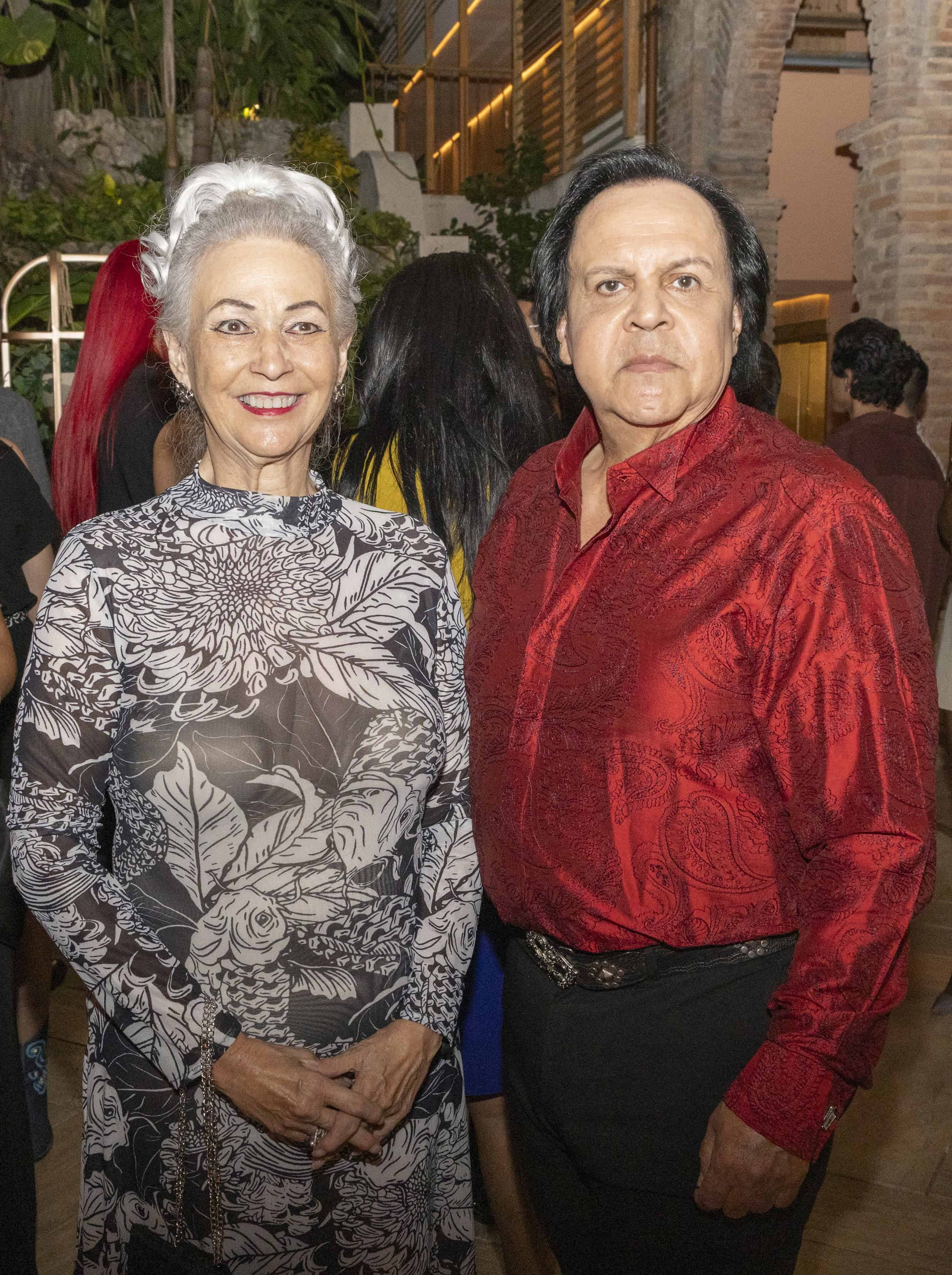 Mayra Hazim y Leonel Lirio. 