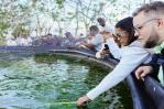 El FEDA entrega proyecto de crianza de tilapias para promover acuicultura en La Altagracia
