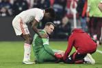 Bayern: Manuel Neuer sufre desgarro de pantorrilla al celebrar un gol Bayern: Manuel Neuer sufre desgarro de pantorrilla al celebrar un gol