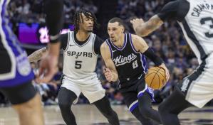 Zach LaVine brilla sobre De´Aaron Fox y guía a Kings a victoria sobre Spurs
