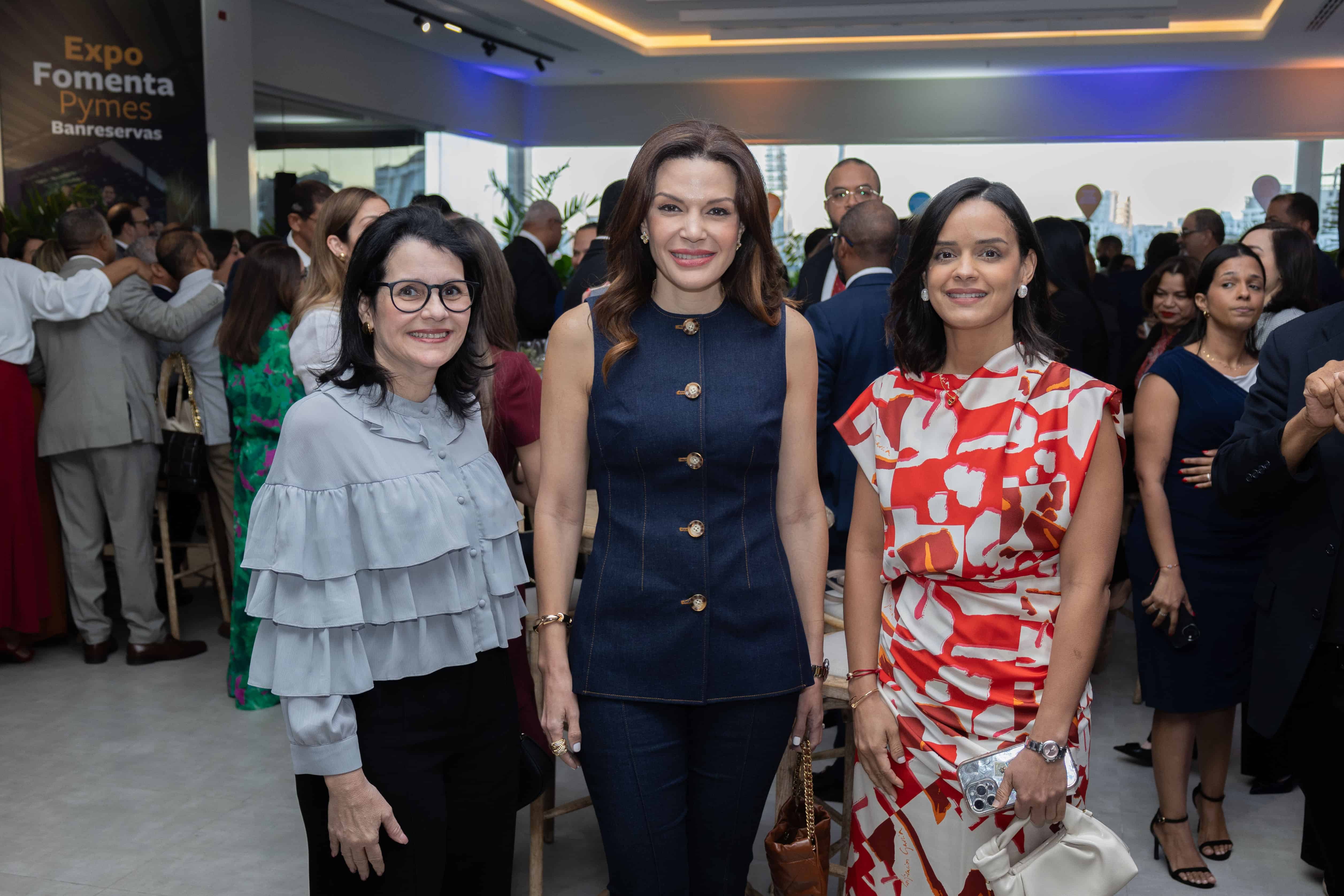 Paula González, Noelia García y Yubelkis Ramírez.