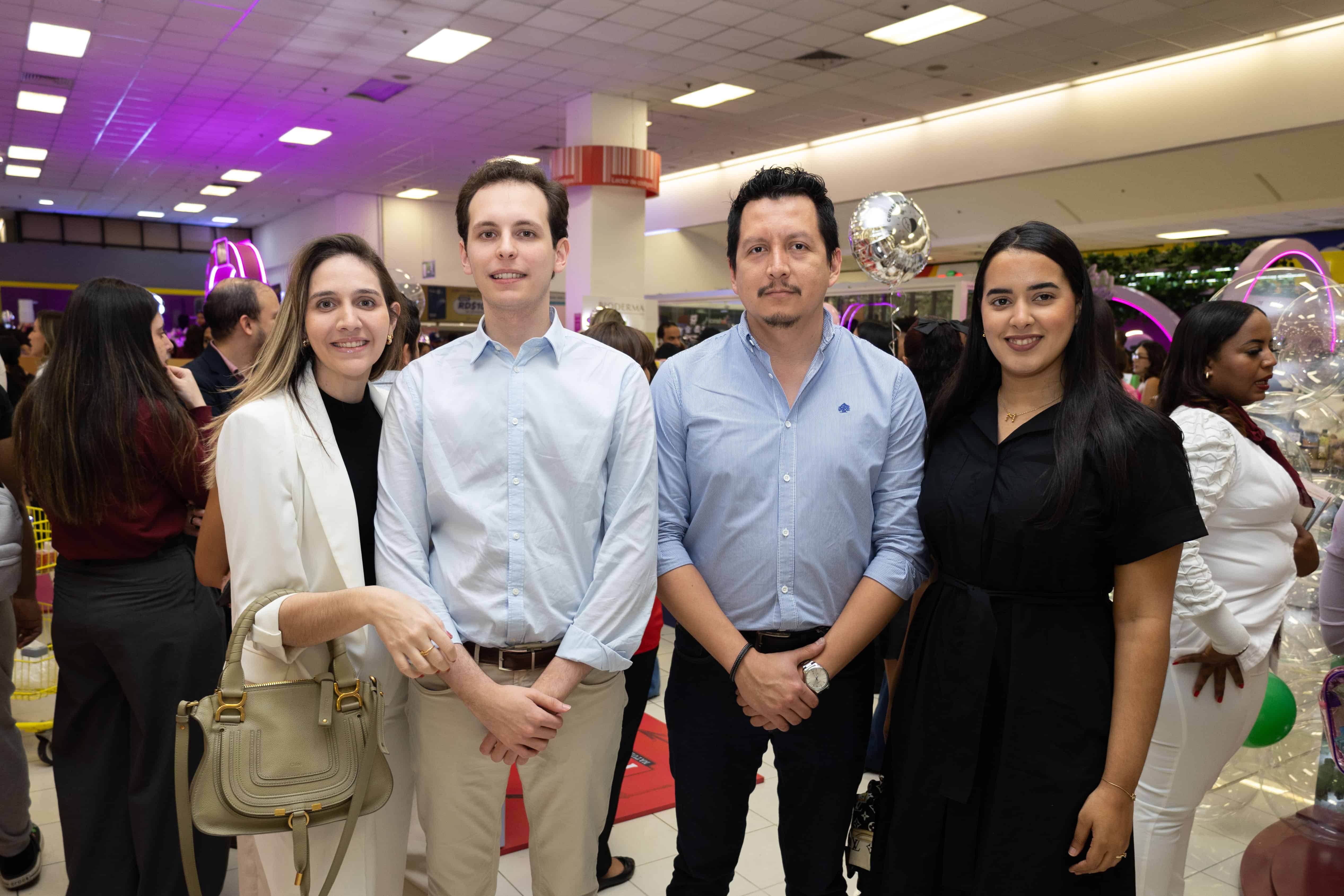 Adriana Risso, Daniel Gautreau, Richard Lescano y Marjorie Alemany.