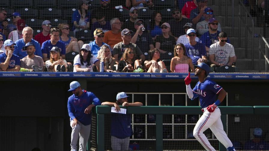 Leody Taveras pega su tercer jonrón de la primavera; Soto se va de 3-3; Tamárez gana