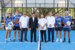 La Pucmm inaugura el primer complejo deportivo universitario dedicado al pádel