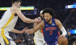 Cade Cunningham anota 28 y Pistons superan estrechamente a los Trail Blazers