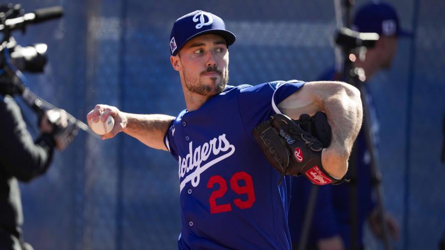 Lanzador de Dodgers Michael Grove queda fuera de la temporada tras cirugía de hombro