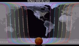 Eclipse lunar del 13 y 14 de marzo de 2025: ¿Cómo y cúando ver la luna roja?