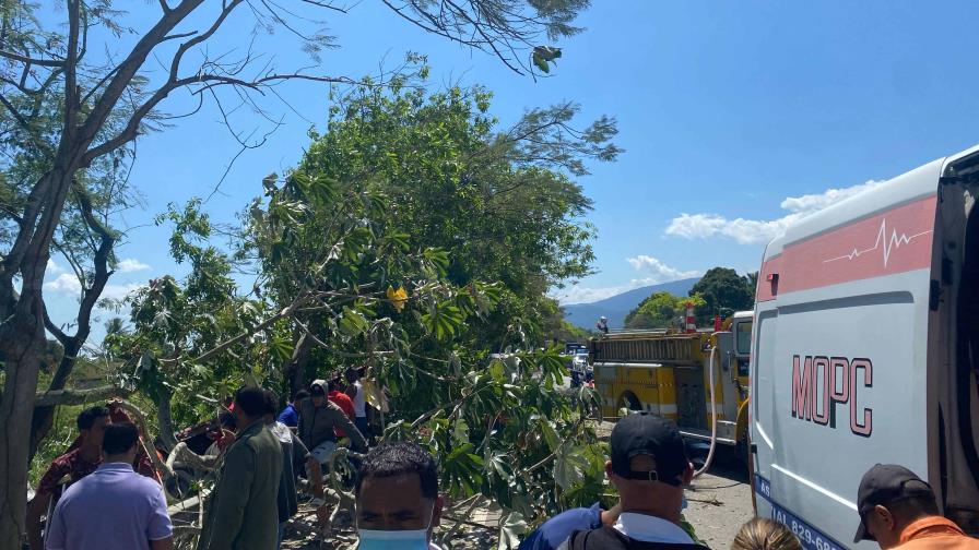 Un muerto y un herido tras el deslizamiento de un camión en La Vega