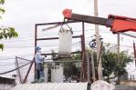 Las autoridades desmantelan conexión ilegal eléctrica en la empresa de jugos Zumo Gutiérrez