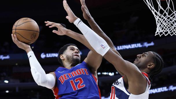 Cunningham guía victoria de Pistons ante Wizards, el peor equipo de la NBA