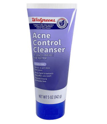 Walgreens Acne Control Cleanser Limpiador para el control del acné de Walgreens 