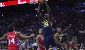 Siakam anota 27 puntos y ayuda a Pacers a remontar para vencer a los 76ers