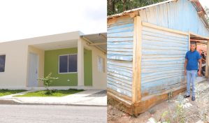 De la pequeña casa de madera a una buena vivienda gracias a Barrick Pueblo Viejo