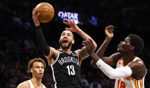 Nets mantienen su dominio en casa contra los Hawks con victoria