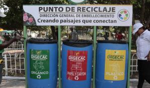 Digecac deja en funcionamiento programa puntos verdes para reciclar desechos