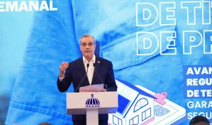 Abinader asegura que recursos para obras de "El Gobierno Contigo" provendrán de los contribuyentes