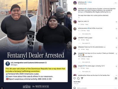 La Casa Blanca publica caso de dominicana deportada