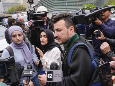 Activista propalestino asegura que es «un preso político»