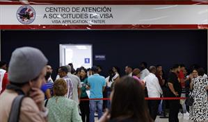 Embajada EE. UU. en RD pide estar atentos a reprogramación de citas tras cierre por vaguada