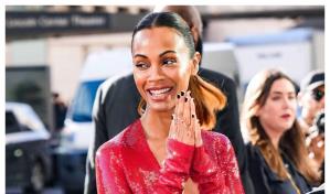 La Embajada de EE. UU. reconoce el trabajo de Zoé Saldaña en el mes de la mujer