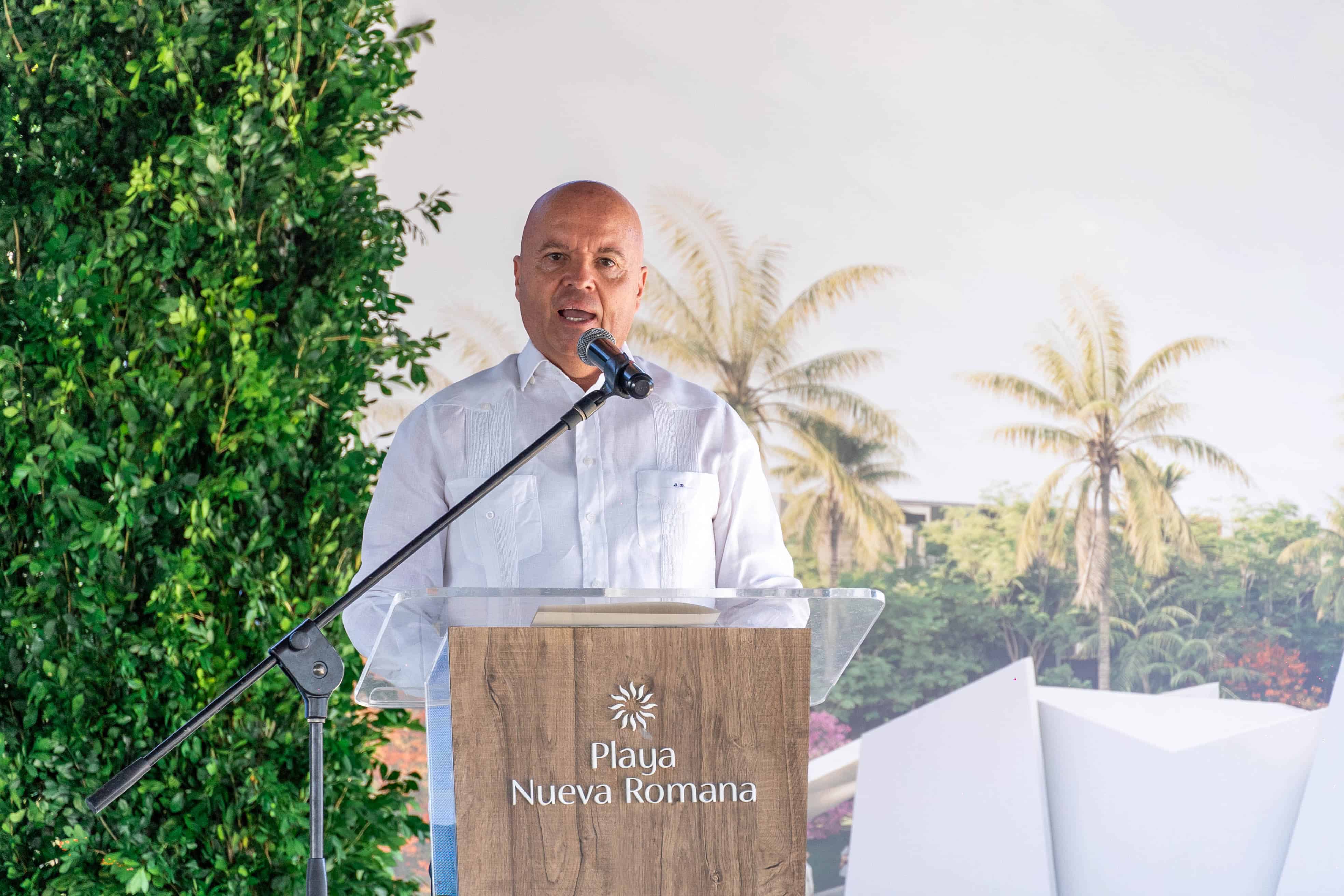 Jesús Durán, consejero delegado de Grupo Piñero en RD y director general de Playa Nueva Romana.