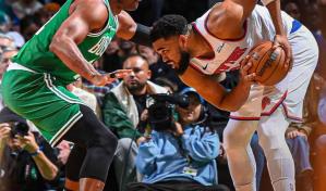 Karl-Anthony Towns supera a Horford en puntos en 496 partidos menos