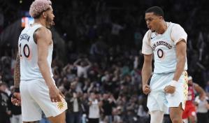 Sochan y Johnson impulsan la remontada de los Spurs para vencer a 76ers
