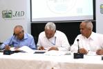 Firman un acuerdo para fortalecer la producción agrícola bajo riego en el país