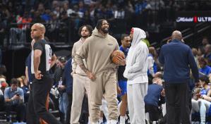 Anthony Davis de los Mavs está disponible contra los Nets tras seis semanas de ausencia por lesión