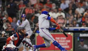 Juan Soto debuta dando hit con los Metros