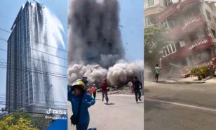 Fuerte terremoto de magnitud 7.7 sacudió el suroeste asiático