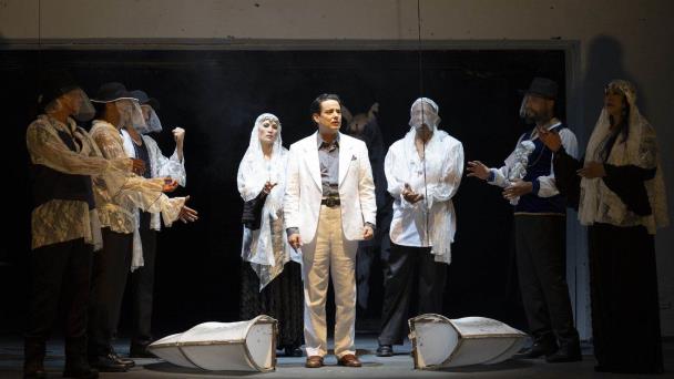 Homenaje a Iván García y Emilio Aparicio en el Día del Teatro