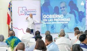 Realizan jornadas "El Gobierno en la Provincias" en el Gran Santo Domingo