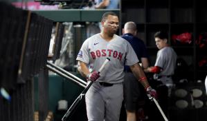 El bate de Devers sigue apagado; sumó dos ponches más y llega a 12 en 16 turnos