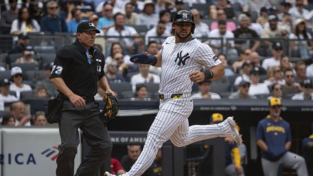 Jasson Domínguez, preocupa su defensa en el left field de los Yanquis