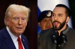 Trump da las gracias a Bukele por recibir a migrantes expulsados por Estados Unidos