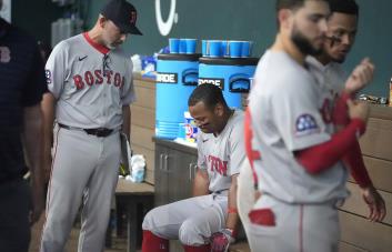 A Rafael Devers siempre le cuesta carburar, pero nunca como en 2025