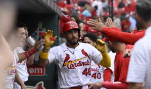 Iván Herrera conecta 3 jonrones. Cardenales vencen a Angelinos