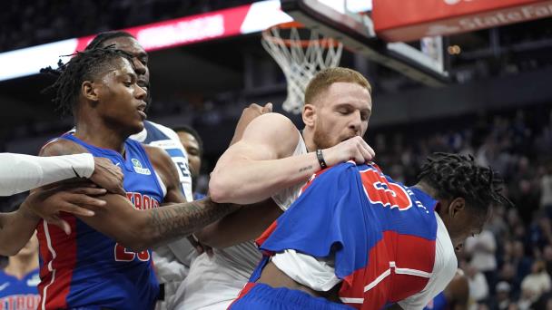NBA suspende a cinco jugadores por altercado Pistons-Timberwolves que llegó a las gradas