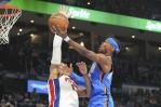 Gilgeous-Alexander anota 33 puntos y Thunder doblega a Pistons 119-103 para hilar 11ª victoria