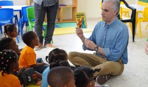Ministro de Educación reafirma compromiso con la educación desde la primera infancia Ministro de Educación reafirma compromiso con la educación desde la primera infancia
