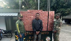 El Ejército intercepta jeepeta con contrabando de 62,800 cigarrillos en Santiago Rodríguez